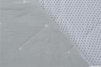 Mommata Colcha Bouti Bordada Reversible Gris Bicolor. - details 6