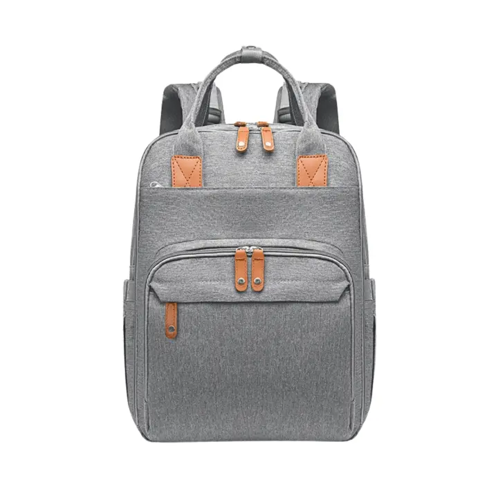 LUTODY - Mochila portátil para bebés con cuna cambiador de pañales, bolsillo térmico para biberones, plegable e impermeable - Ideal para cargar teléfono móvil, tablet y más dispositivos - 1
