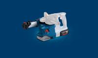 Bosch Professional 18V System martillo perforador a batería GBH 18V-22 (con SDS plus, incl. 2 baterías de 4,0 Ah, cargador GAL 18V-40, 2 cepillos de anillo, GDE 18V-12, en L-BOXX) - details 2
