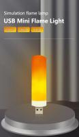 Lámpara De Noche USB LED Con Efecto De Velocidad De Velas Decorativas Luz De Ambiente Inalámbrica Para Decoración De Habitaciones Y Festivales - details 0