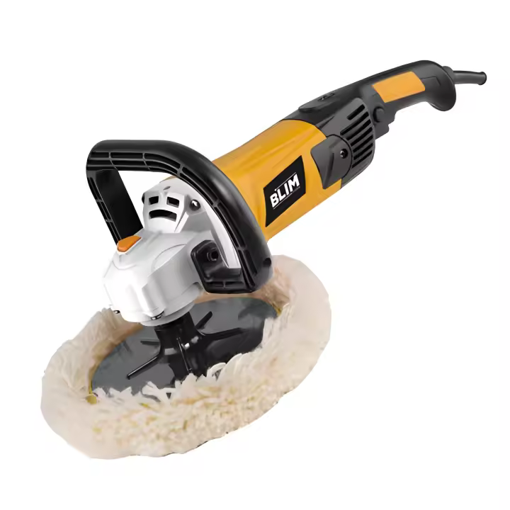 Blim pulidora 180mm - potencia 1500w - velocidad 600-3.200 rpm - empuñadura ergonomica - incluye disco de lana - 1