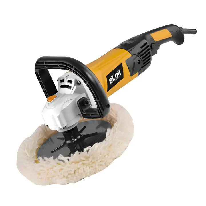 Blim pulidora 180mm - potencia 1500w - velocidad 600-3.200 rpm - empuñadura ergonomica - incluye disco de lana - 1