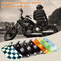 Visera De Casco De Motocicleta 3/4 Abierto Antirreflejo Para Protección Contra El Sol Material De Poliéster - details 39