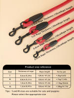 Correa De Perro Roja Redonda Y Duradera 1PC Alta Calidad Para Mascotas Juguetes De Cuerda Resistente Para Cachorros Y Animales De Compañía - details 5
