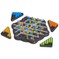 Juego De Estrategia Geométrica Con Cadena Tablero De Ajedrez Desafío Mental Juguete Triggle Para Niños Adultos Y Familias En Fiestas - details 6