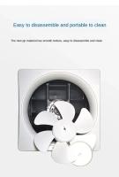 Ventilador De Exhauscción Silencioso Y Potente Para Cocina Y Baño 6/8/10 Pulgadas Ventilación De Pared Para El Hogar Y Ventilador De Ventana - details 8