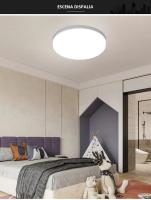 Luz Circular De Techo LED Ultrafina Moderna Para Dormitorio Y Sala De Estar 18W 24W 36W 48W Decoración Interior De Hogar Luz De Iluminación Doméstica - details 6