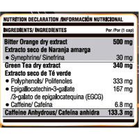 LIFE PRO NUTRITION EVIDENCED WILD BURNER 90 CAPS - Potente QuemaGrasas con Estimulantes - Contribuye a la Pérdida de grasa - details 2