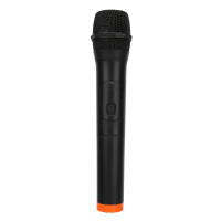 Micrófono Inalámbrico VHF Profesional De Plástico ABS Negro USB Receptor Micrófono Universal Para Escenario Y Performance - details 0