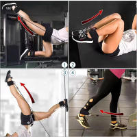 Dispositivo De Entrenamiento Muscular De Rodilla Para Levantamiento De Glúteos Y Piernas Bellas Anillo De Tobillo Con Fijador De Rodilla Protección De Tendón De Aquiles - details 5