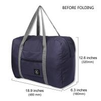 Bolsa De Viaje Multifuncional Plegable 1Pc Roja/Negra/Máscara Gran Capacidad Impermeable Para Almacenamiento De Equipaje - details 0