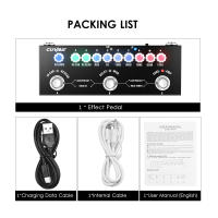 Pedal De Efectos Electrónicos Para Guitarra CUVAVE CUBE BABY Portátil Multifuncional Con Reproducción De Música Inalámbrica Y Grabación De Teléfono - details 10