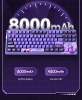 Teclado Mecánico VGN V87 Con Intercambio Caliente En Tres Modos Teclado De Juego RGB Dinámico Con Gatillos PBT Ergonómico Para Gamer Win Mac Oficina - details 19