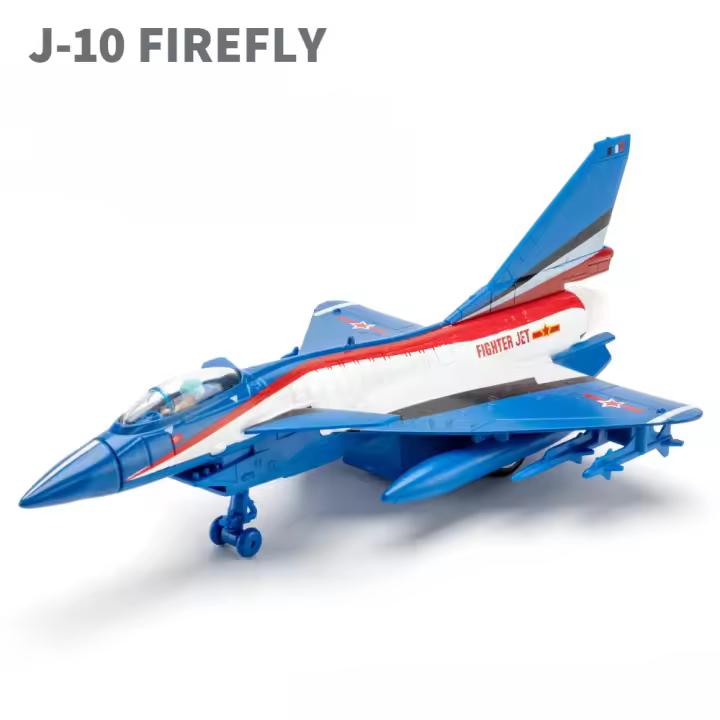Modelo De Avión De Combate Juguete De Aleación De Metal Con Luz Y Música Para Niños Regalo Con Función De Retroceso Aproximadamente 23*13.5*7.5CM Escala 1:50 - 1