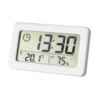 Reloj Digital Mini Portátil Con Mostrador De Temperatura Y Humedad Pantalla LED Reloj De Mesa Delgado Con Función De Alarma - details 3