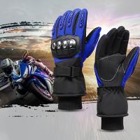 Guantes De Motocicleta Impermeables Y Térmicos Para Hombre Guantes De Conducción De Motocicleta Con Pantalla Táctil Guantes De Motocross De Invierno a Prueba De Viento - details 3