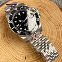 Reloj De Pulsera Automático Tandorio NH35A Date Acero Inoxidable 40mm Inmersión Diversidad Cristal De Zafiro Bisel Rotativo Luminoso - details 13