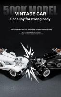 Coche De Juguetes De Acción 1:18 500K Modelo De Metal Con Llantas De Goma Luz Y Sonido Para Niños Regalos De Navidad - details 5