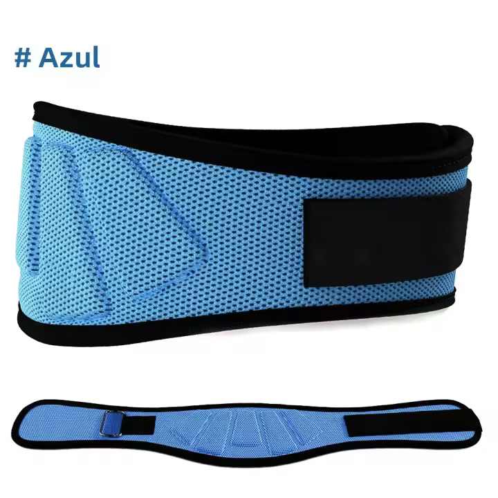Cinturón De Levantamiento De Peso Para Hombres Y Mujeres Soporte Core Y Espalda Inferior Para Gimnasio Y Ejercicio Material De Nylon Y Espuma - 1
