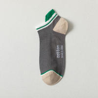 5 Pares De Calcetines Cortos Para Hombre Estilo Callejero Moda Transpirables Y Cómodos Calcetines De Tobillo Casual De Poliéster - details 4