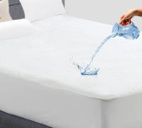 Various-Protector De Colchón Acolchado Transpirable,Acolchado Impermeable,Funda de Colchón Microfibra Relleno Poliester 240 gsm,Protector De Colchón Rizo Impermeable 130gsm,Cubrecolchón, Elástico En Todo El Contorno,Reversible,Absorbente - details 0