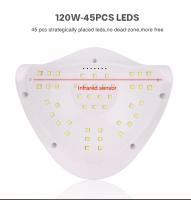 Lámpara De Uñas LED SUN X5 MAX Con 45 LEDs Para Curar Polvos De Uñas Y Gel Secador De Uñas Herramientas De Uñas - details 2