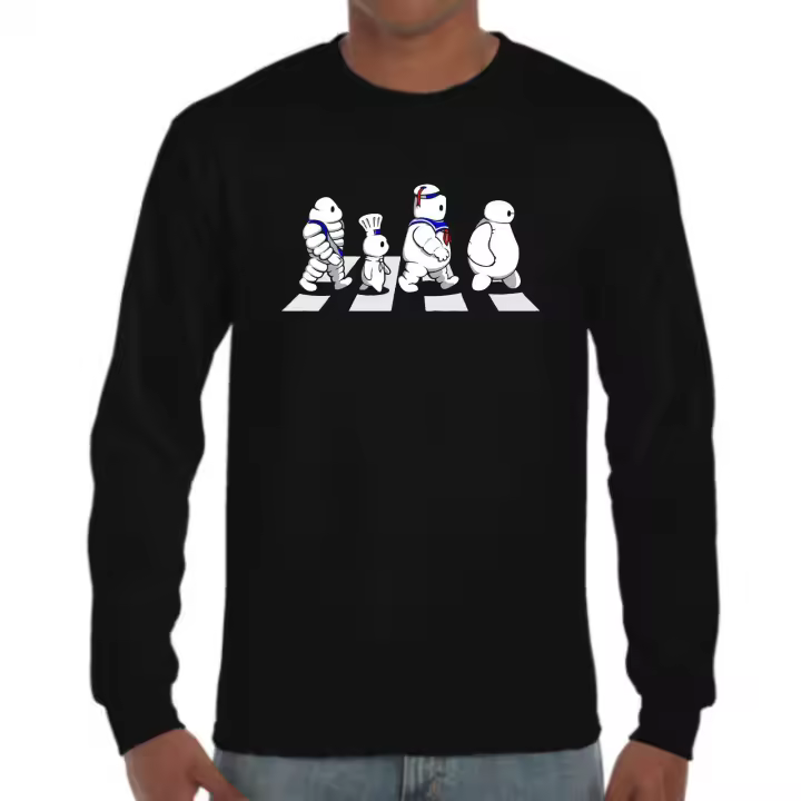 The Fan Tee Camiseta Manga larga de HOMBRE Divertidas Cazafantasmas hero big 292 - 1
