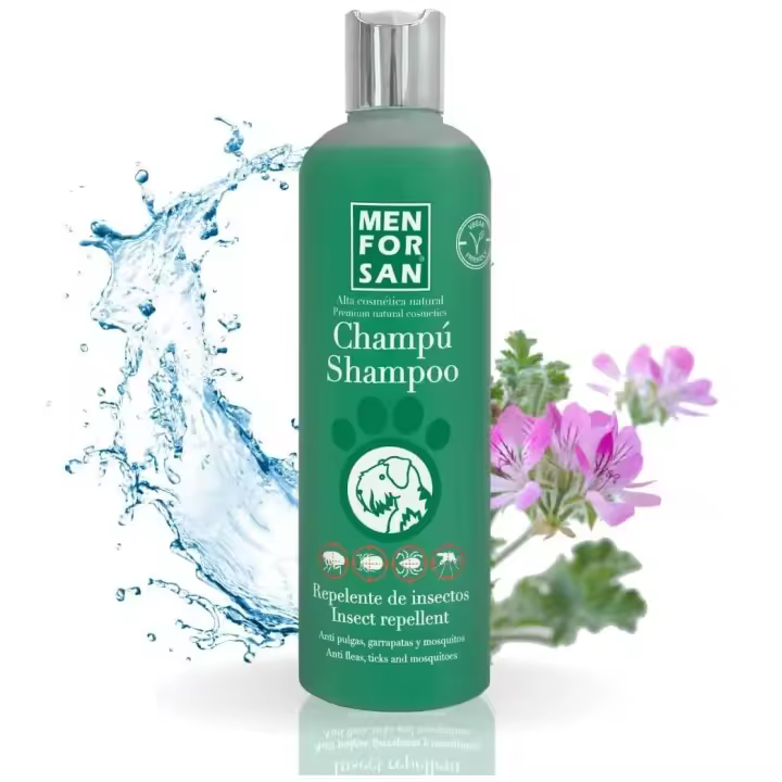 Menforsan Champú Natural Repelente Con Citronela para Perros - 1