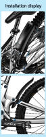 Fijación De Parachoques De Bicicleta Shell Duro 1/2PCS Guardabarros Delantero Y Trasero Para Neumáticos Y Ruedas MTB Accesorios De Ciclismo - details 11