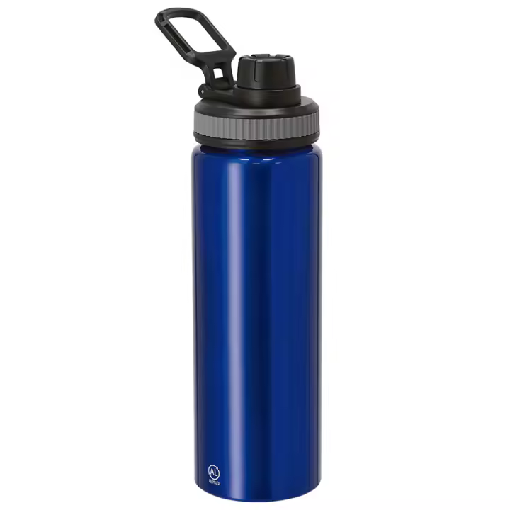 Botella de aluminio de 800 mls. Hombre, mujer, niño. Deporte. Ideal regalo. Agua. Playa y montaña. Logos, nombres y escudos. Botella de agua. Cocina. Día del Padre. Día de la Madre. Navidad. Posibilidad de personalizada láser. - 1