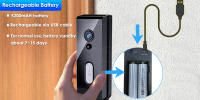 Cámara De Video Portero Inteligente Tuya 1080P HD IP65 Impermeable Con Intercomunicador Para Móvil Y Batería De 5200mAh Compatible Con Alexa Y Google Home - details 14