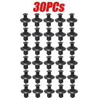50pcs Clip De Plástico Para Coche Negro Retenedor De Panel De Puerta De Automóvil Para Toyota Audi Clavija De Rivetaje Para Vehículo - details 11