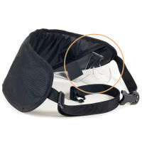 Bolsa De Almacenamiento Para Visera De Sombrero De Motocicleta Resistente a Arañazos Ligera Con Correa Ajustable Equipamiento De Motocicleta - details 2
