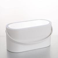 Organizador De Maquillaje Multifuncional Para Viajes Con Espejo Y Luz LED Tamaño De Viaje Caja De Cosméticos Para Mujeres - details 11