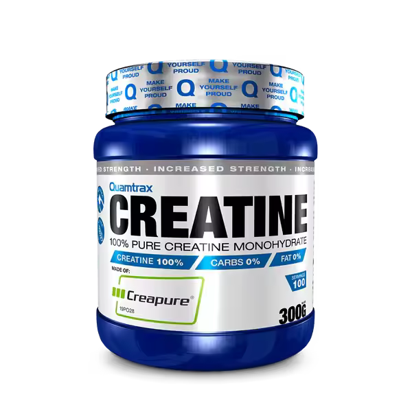 Quamtrax Creatine Creapure® 300g Incrementa masa muscular potencia fuerza , resistencia y recuperación - 1