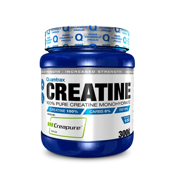 Quamtrax Creatine Creapure® 300g Incrementa masa muscular potencia fuerza , resistencia y recuperación - 1