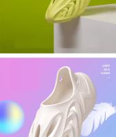 Sandalias De Hombre EVA Cómodas Y Suaves Zapatillas De Jardín Con Agujeros Para Parejas Zapatos De Playa Con Suela De Goma Talla True - details 12