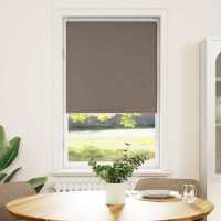 vidaXL Estor Enrollable Opaco Color Café de Tela en dimension 150 cmx105 cm/150 cmx115 cm/150 cmx120 cm y más | protección solar decorativa para ventanas hogar oficina dormitorio fácil de instalar - details 8