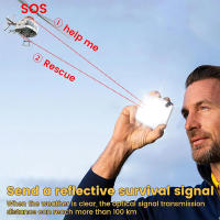 Espejo De Señal De Sobrevivencia Para Emergencias De Camping Y Senderismo Reflector De Luz Del Sol Kit De Primeros Auxilios - details 1