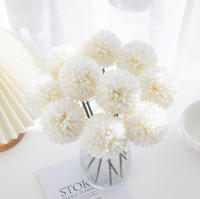 Vaso De Hiedra Silken Para Decoración De Hogar Boda Accesorios De Novia Navidad Pompon DIY Flores Artificiales De Seda - details 6
