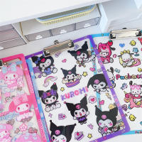 Pad De Escritura Sanrio Hello Kitty Cinnamoroll Kuromi My Melody A4 Con Clip De Colores Impresión De Prueba Accesorio Para Cosplay - details 8