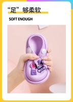 Zapatillas De Lona Sanrio Para Niños Y Niñas Antideslizantes Con Suela Suave Zapatos Casuales Para El Hogar Dibujos Animados Lindos Tallas Desde 13cm Hasta 20cm - details 10