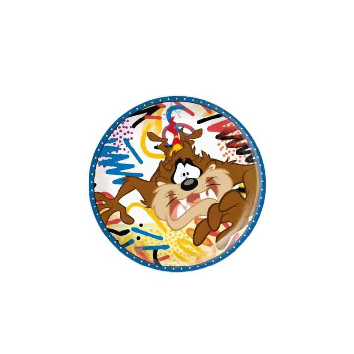 ▷ PLATO PREMIUM CERÁMICA DECORADA DE DIABLO DE TASMANIA by Pequeños Gigantes - 1
