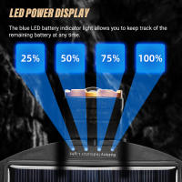 Lámpara De Pescar Con Luz LED Y COB Super Brillante Recargable Con Pantalla Electrónica Inteligente Y Varias Modos De Iluminación - details 8