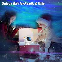 Proyector De Astronauta Bluetooth Y Luz Nocturna LED Para Ambiente De Dormitorio Figura De Aurora Y Luna Accesorios Para Altavoz Bluetooth - details 8