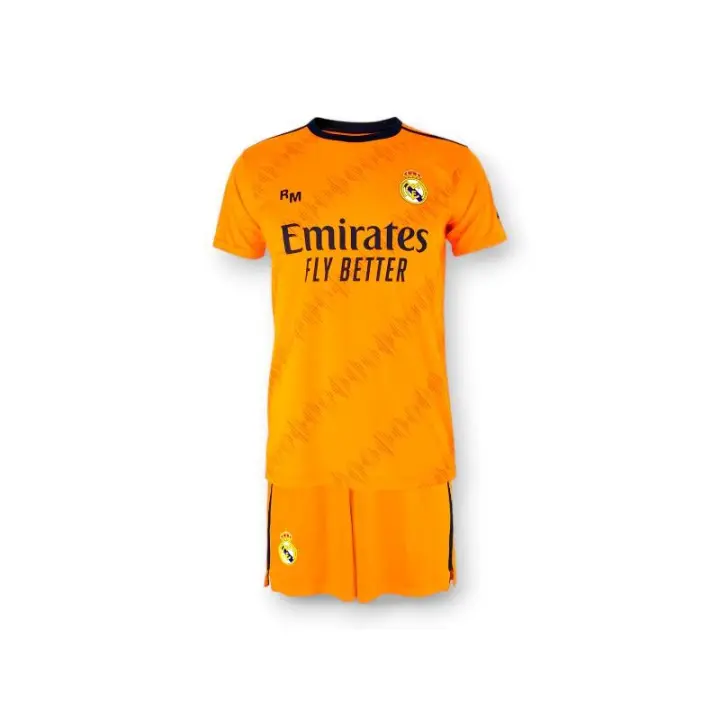 Real Madrid - Conjunto Camiseta y Pantalón Segunda Equipación Temporada 24/25, MBAPPE, Niños - 1