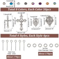 Kit De 756 Piezas Para La Fabricación De Joyas De Rosario Incluye 646 Piezas Para La Creación De Collares Set De Suministros Para La Fabricación De Collares De Primera Comunión Cruz - details 1