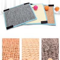 Protector De Mesa Y Silla Con Tablero De Afilado Para Gatos Pelota Rodante Color Aleatorio Sisal Entrenamiento De Gatos Resistentes Al Desgaste - details 2