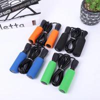Cuerda de saltar de PVC con alambre de acero y espuma para niños, ideal para el examen de ingreso a la escuela secundaria, ejercicios de fitness, suministros deportivos ajustables. - details 0