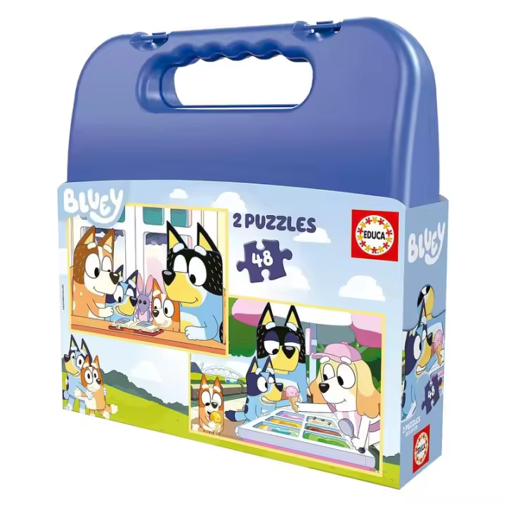 Set de Puzzles Bluey 48 Piezas | Educa Borras - 1